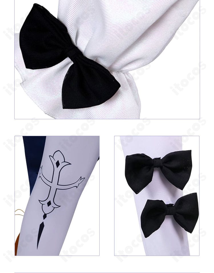 小腿部の蝶モチーフ：脚元アクセントのディテール