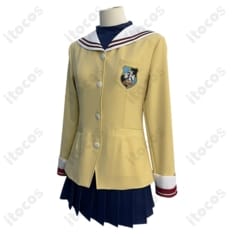 CLANNAD 古河渚・光坂高校冬制服コスプレ 高再現で撮影映え、XS〜XXL対応 - 3枚目の画像（サムネイル）