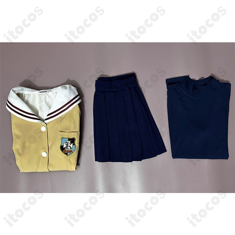 CLANNAD 古河渚・光坂高校冬制服コスプレ 高再現で撮影映え、XS〜XXL対応 - 6枚目の画像