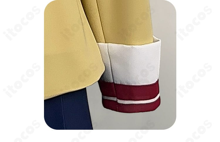 背面ヨークと装飾ディテールの拡大。オリジナル準拠のラインを忠実に表現。