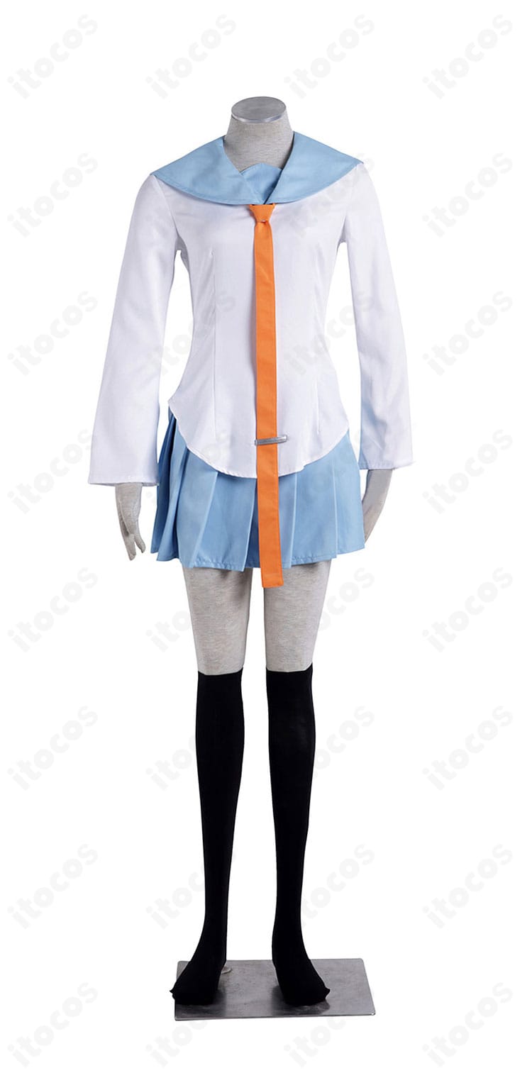 桐崎千棘 コスプレ衣装の正面全体像。配色とラインが分かるディテール重視の写真