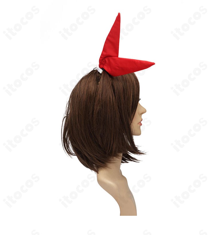 桐崎千棘 コスプレ衣装の髪飾り（側面）。厚みと立体感が分かるディテール写真