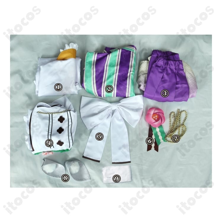 あんスタ 椎名ニキ 恋こい喫茶／微熱喫茶コスプレ 高再現で撮影映え、動きやすい設計 - 5枚目の画像