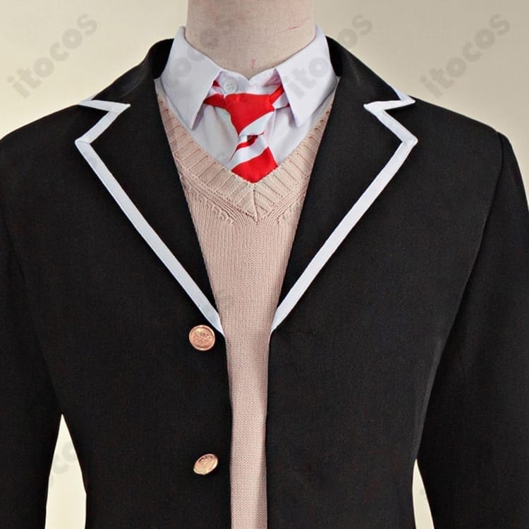 中二病でも恋がしたい！ 富樫勇太 コスプレ制服セット｜忠実再現で動きやすく、撮影もイベントも快適 - 2枚目の画像