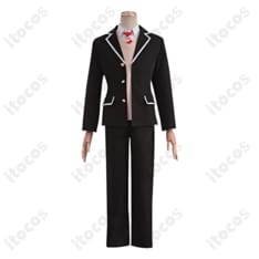 中二病でも恋がしたい！ 富樫勇太 コスプレ制服セット｜忠実再現で動きやすく、撮影もイベントも快適 - 1枚目の画像（サムネイル）