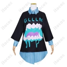 夜のクラゲは泳げない 渡瀬キウイ衣装 高再現で動きやすいストリートテイスト - 1枚目の画像（サムネイル）