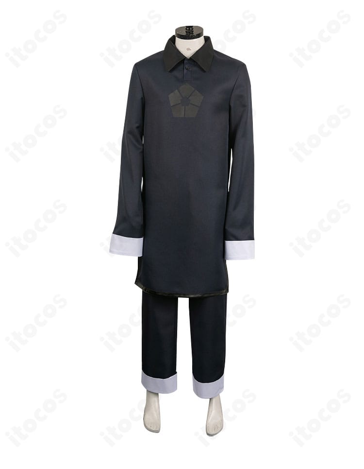 正面全身カットの凪誠士郎キョンシー衣装。胸元装飾とシルエットが分かる高再現モデル。