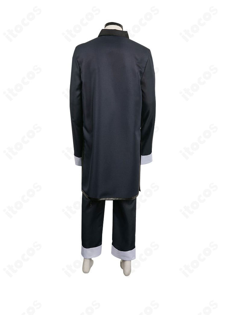 背面全体の凪誠士郎キョンシー衣装。背面の丈感とシルエットバランスをチェック。