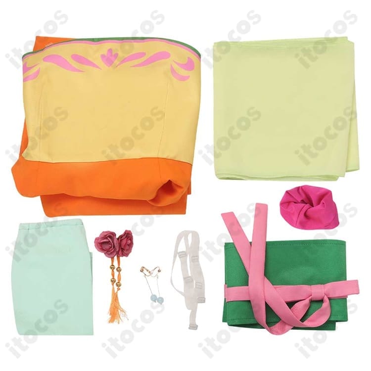 薬屋のひとりごと 猫猫 宴会衣装コスプレ 高再現セットで華やかに映える - 5枚目の画像