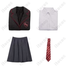 映画『マチルダ・ザ・ミュージカル』マチルダ 学園制服 子供用 高再現で清楚な着こなしを実現 - 4枚目の画像（サムネイル）