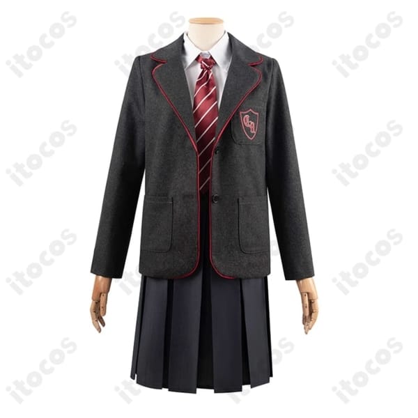 映画『マチルダ・ザ・ミュージカル』マチルダ 学園制服 子供用 高再現で清楚な着こなしを実現