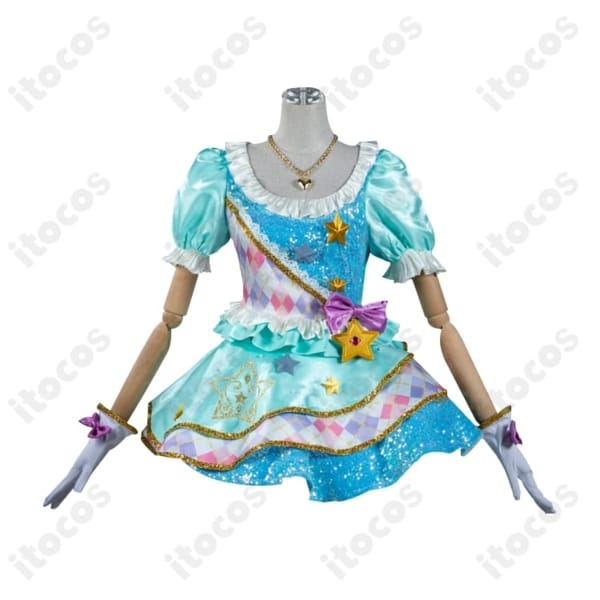 白鳥ひめ パステルトップスターコーデ 高再現ドレス。軽やかフィットで撮影・イベント映え