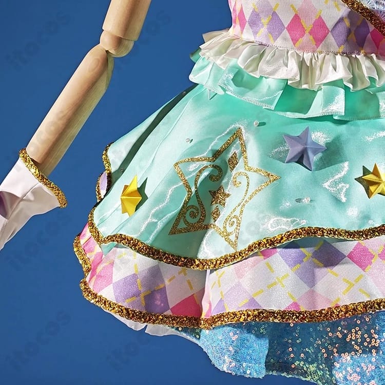 白鳥ひめ パステルトップスターコーデ 高再現ドレス。軽やかフィットで撮影・イベント映え - 5枚目の画像