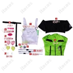 アキ・ローゼンタール ゲーミング私服コスプレ｜高再現フルセット・サイズ豊富でイベントも撮影も快適 - 5枚目の画像（サムネイル）