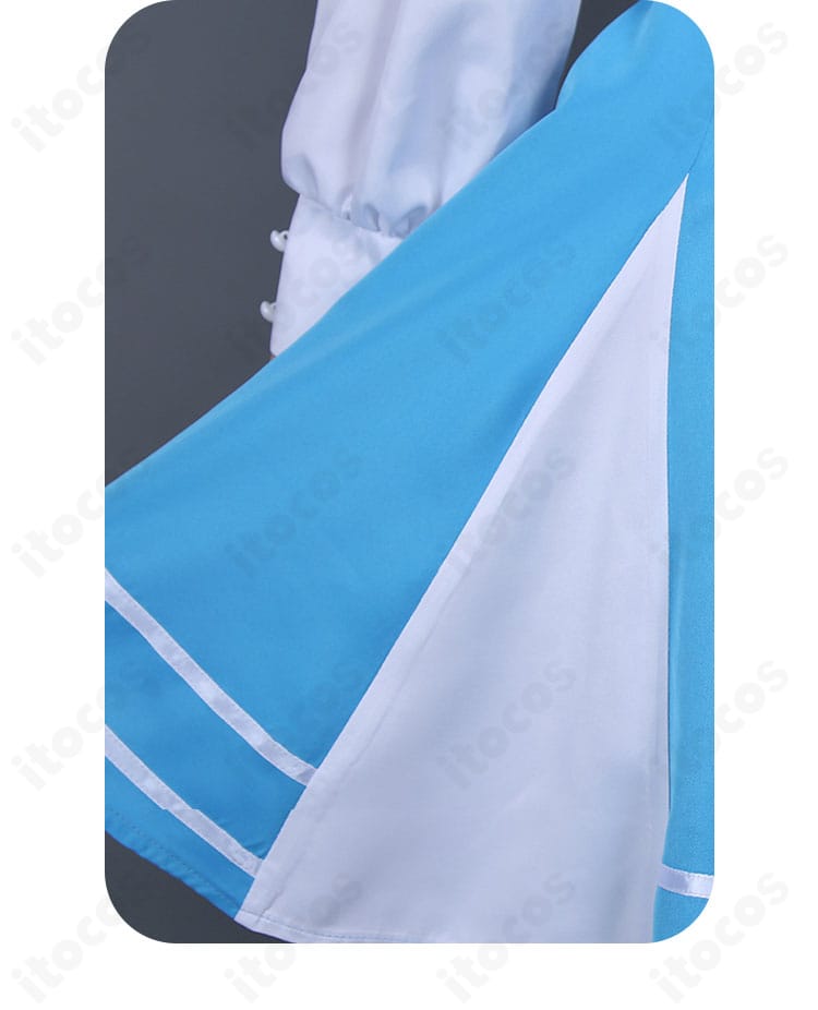 杜乃こりす コスプレ衣装の腰帯・ベルト詳細。バックル周りの作りと縫製の丁寧さが伝わるクローズアップ。