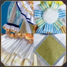 南みれぃを高再現。通気素材で動きやすいプリパラ衣装フルセット - 4枚目の画像（サムネイル）