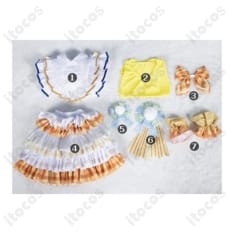 南みれぃを高再現。通気素材で動きやすいプリパラ衣装フルセット - 5枚目の画像（サムネイル）