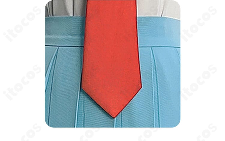 岩倉美津未コスプレのウエスト周り。ベルト位置と装飾の仕上げ