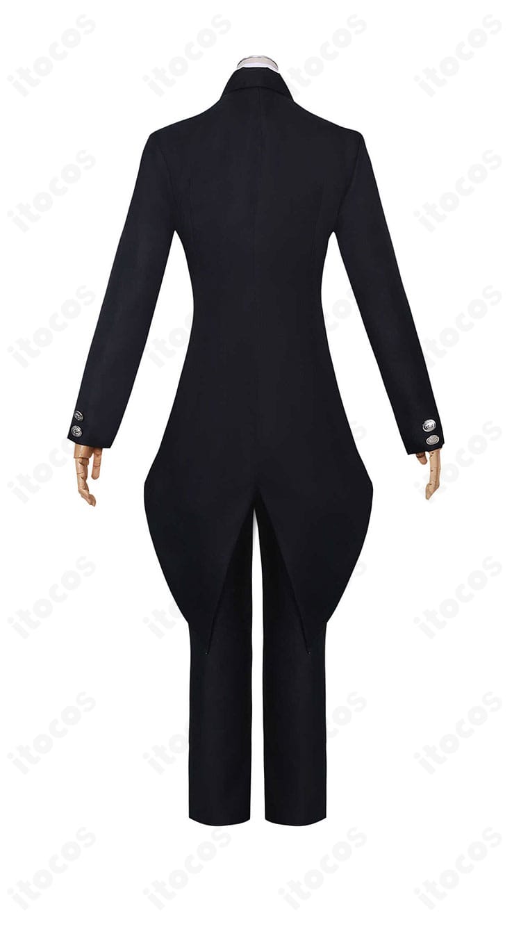 黒執事 シエル・ファントムハイヴ 寄宿学校編 学園制服コスプレ 背面全体