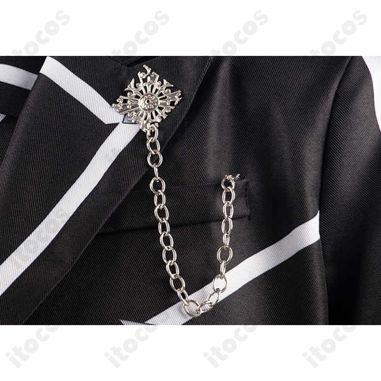 ヴァンパイア騎士 錐生零 学園制服コスプレ衣装。高再現の黒コートで撮影映え、イベントも快適 - 4枚目の画像