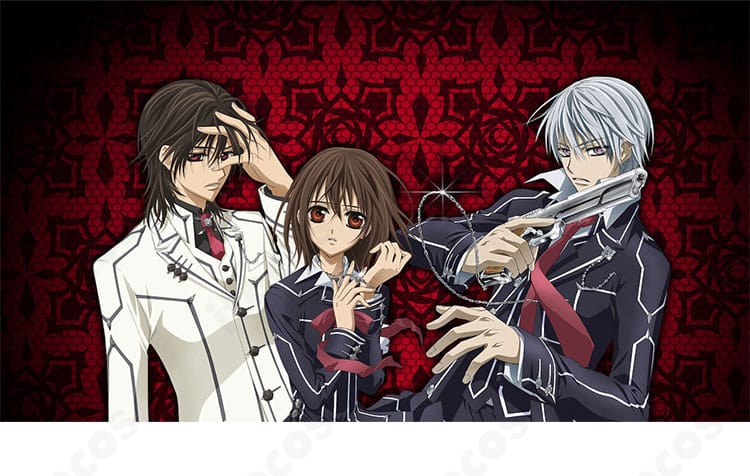 『ヴァンパイア騎士』錐生零の学園制服コスプレ一式。デザイン特徴と再現ポイントが分かる説明画像。