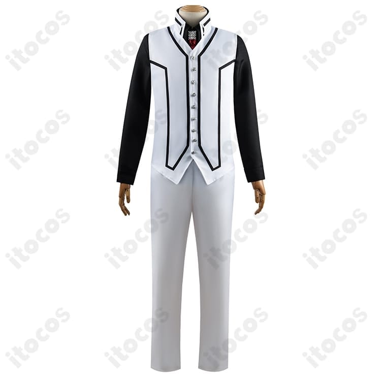 ヴァンパイア騎士 玖蘭枢 夜間部男子制服コスプレ 高再現で端正なシルエット、撮影とイベントに最適 - 3枚目の画像