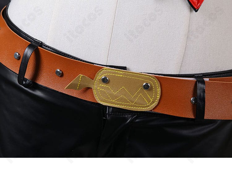 ウマ娘 メジロパーマー コスプレ衣装 腰ベルト装飾の詳細（質感と金具の配置）