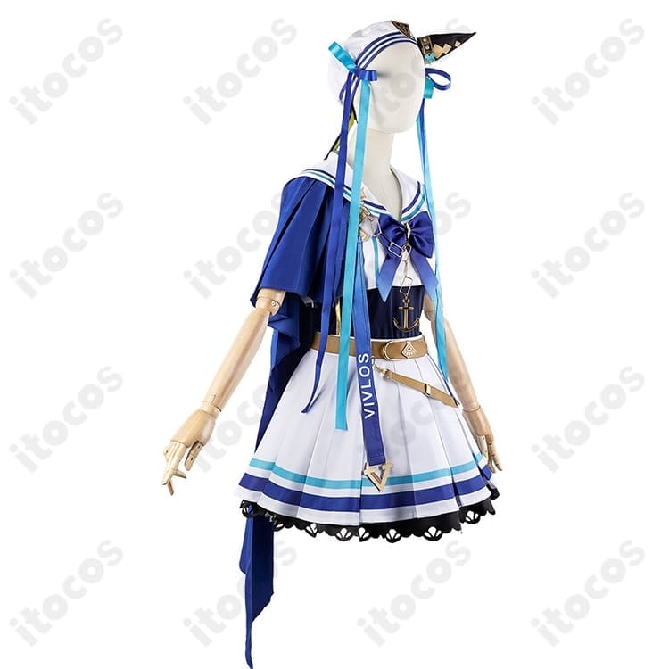 ウマ娘 ヴィブロス 勝負服コスプレ 高再現で撮影映え、イベントも快適な一着 - 2枚目の画像