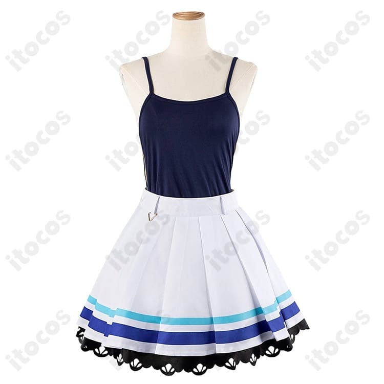 ウマ娘 ヴィブロス 勝負服コスプレ 高再現で撮影映え、イベントも快適な一着 - 6枚目の画像