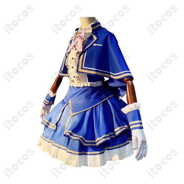 プリパラ 真中らぁら コスプレ衣装 高再現で可動しやすい設計、イベントや撮影会に最適 - 2枚目の画像