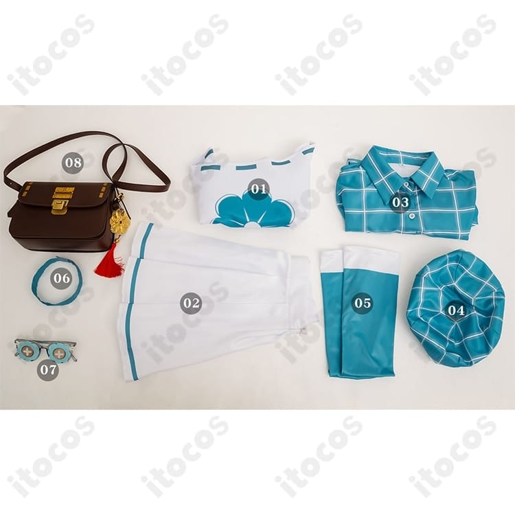 Identity V 第五人格 アニー・レスター ローソンコラボ衣装 高再現で動きやすく撮影に最適 - 6枚目の画像