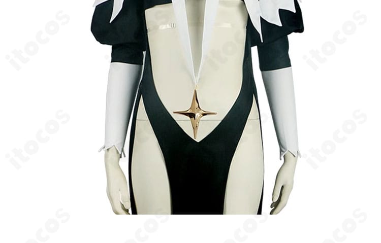 シスタギガント衣装の星型アクセサリー詳細。可憐な星モチーフで全体のアクセントになるパーツの拡大画像。