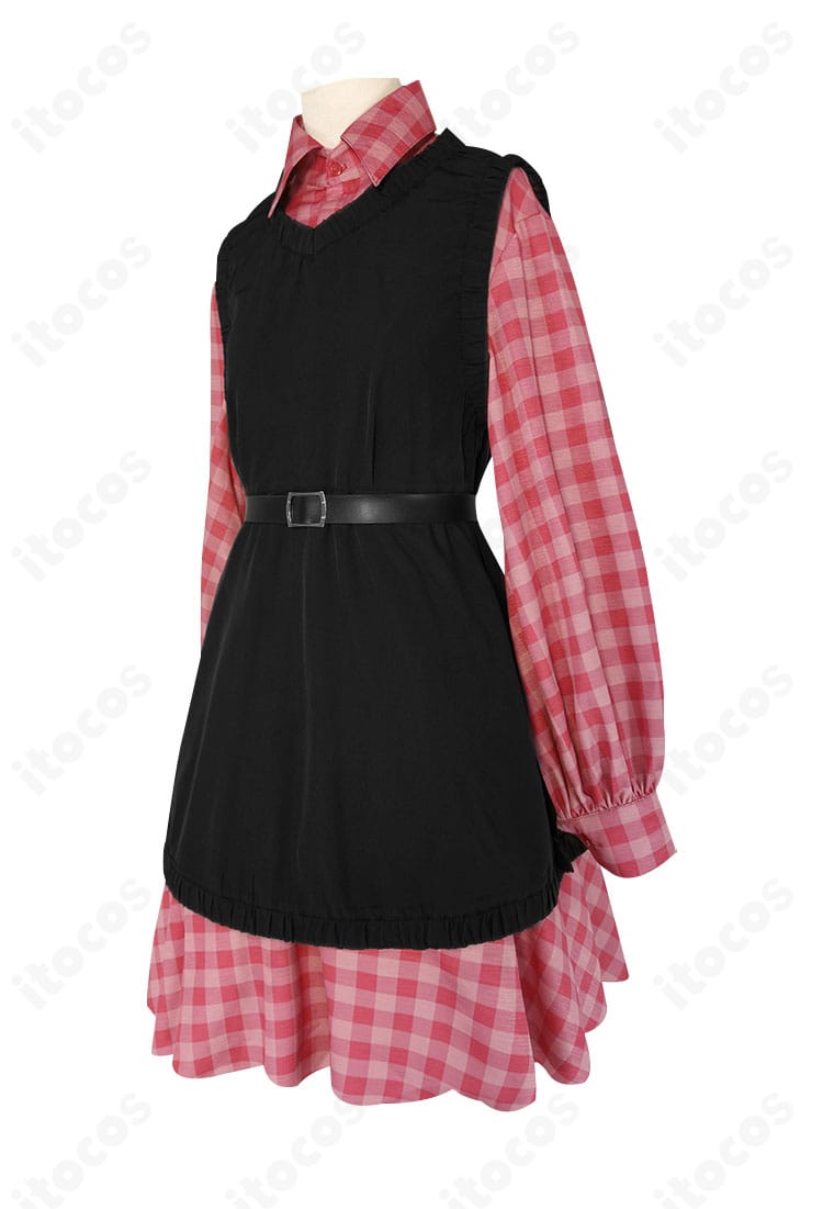 宵崎奏『カトラリー』衣装 左側面シルエット（ジャンスカの落ち感）