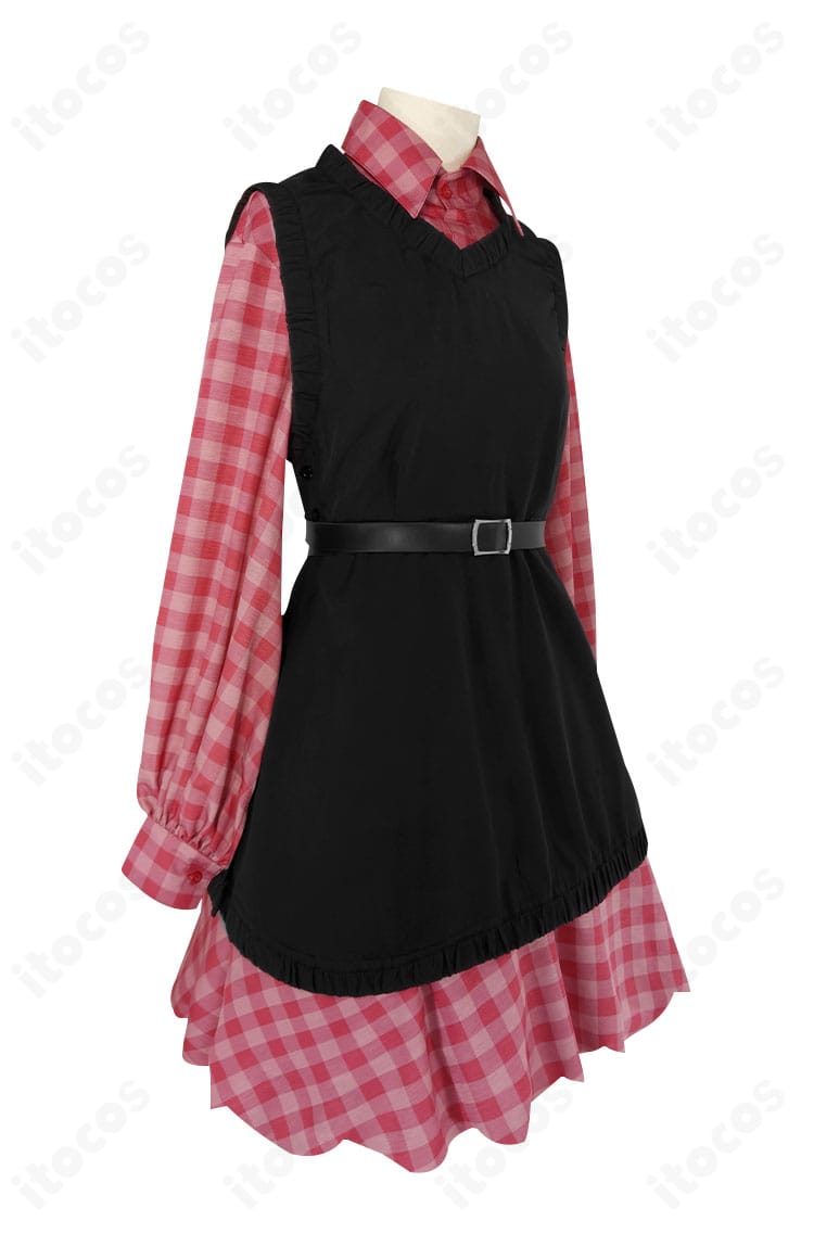 宵崎奏『カトラリー』衣装 右側面シルエット（ベルト位置とライン）