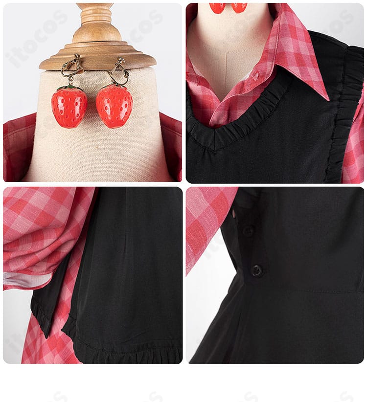 宵崎奏『カトラリー』衣装 襟元・カラー・裾装飾のディテールアップ