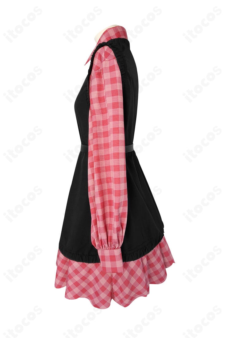 宵崎奏『カトラリー』衣装 左側ディテール（襟元と肩周りの縫製）