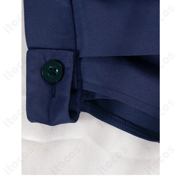 ムラサメ衣装のスカートバックル装飾の近接。精密な意匠と金具の質感を強調した画像。