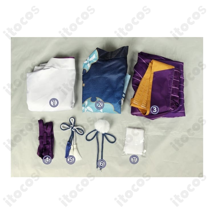 文豪ストレイドッグス 中島敦 寅月ver. コスプレ衣装｜和風アレンジで高再現、イベント・撮影に最適 - 6枚目の画像