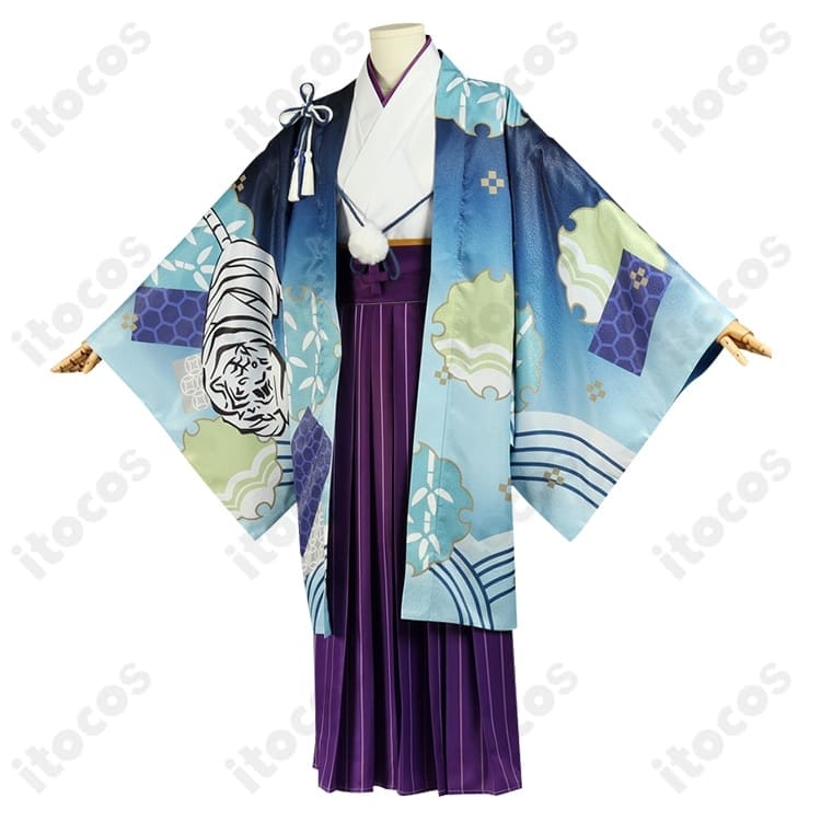 文豪ストレイドッグス 中島敦 寅月ver. コスプレ衣装｜和風アレンジで高再現、イベント・撮影に最適 - 2枚目の画像