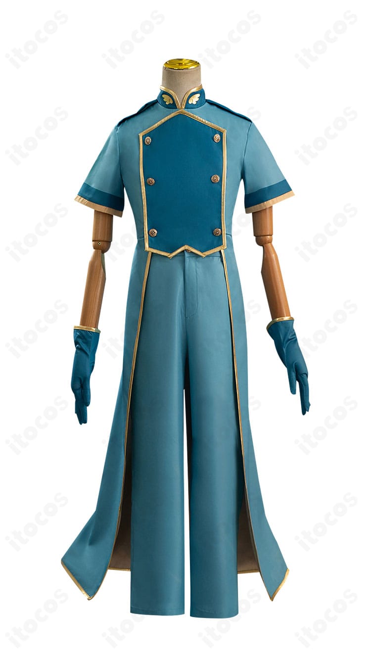 正面全身：李小狼 劇場版衣装の配色とシルエット、帽子〜靴カバーまでのフルコーデ