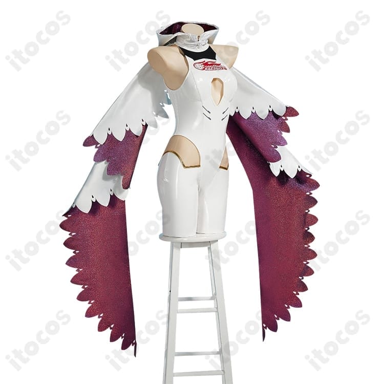 初音ミク GTプロジェクト レーシングミク2024衣装 高再現で動きやすく撮影映え - 2枚目の画像