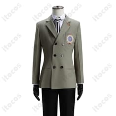 ペルソナ5 明智吾郎 コスプレ制服 高再現の細身シルエットで上品に映える一式セット - 1枚目の画像（サムネイル）