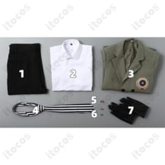 ペルソナ5 明智吾郎 コスプレ制服 高再現の細身シルエットで上品に映える一式セット - 7枚目の画像（サムネイル）