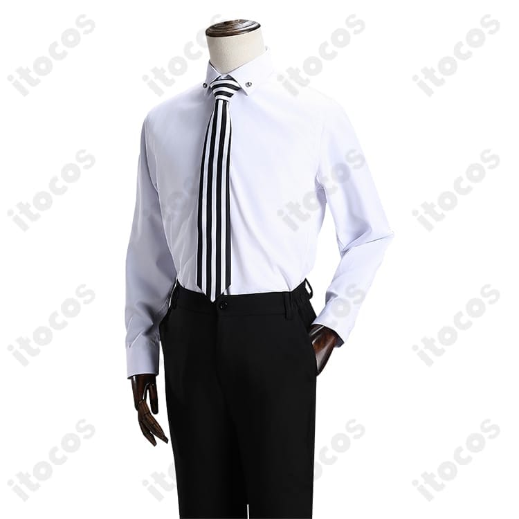 ペルソナ5 明智吾郎 コスプレ制服 高再現の細身シルエットで上品に映える一式セット - 5枚目の画像