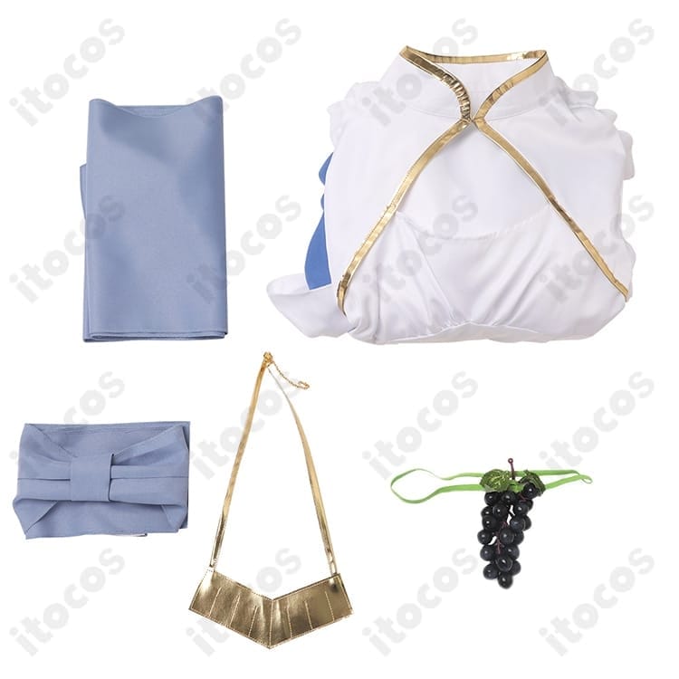 この素晴らしい世界に祝福を！アイリス 王女ドレス 高再現で写真映え、イベント即戦力のセット - 7枚目の画像