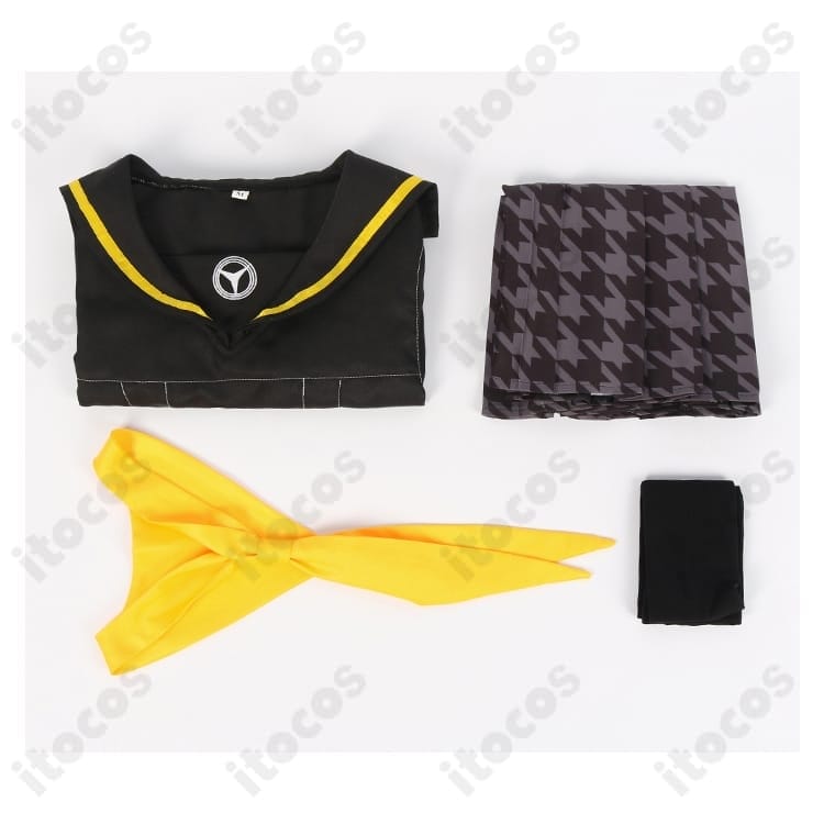 ペルソナ4・久慈川りせ 八十神高校女子制服コスプレ 高再現で撮影映え、イベントも快適 - 4枚目の画像