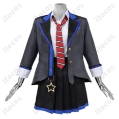 プロジェクトセカイ 星乃一歌 ユニット衣装 制服 高再現で撮影映え、イベントも快適なセット - 1枚目の画像（サムネイル）
