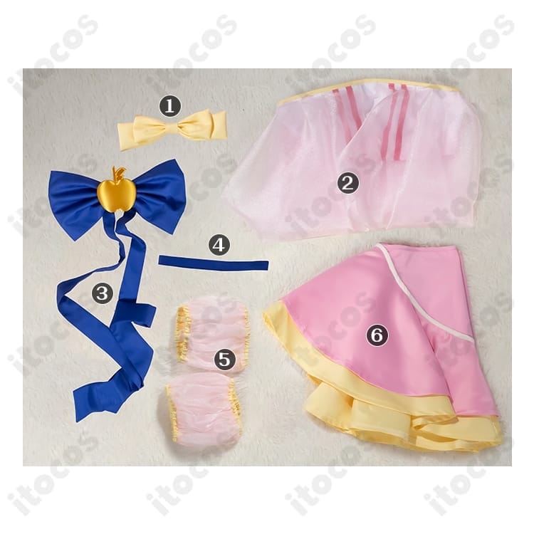 雪森りんご 変身後『プリンセスりんご』高再現コス 長時間快適で撮影・イベントに最適 - 5枚目の画像