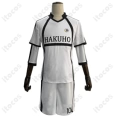 ブルーロック 御影玲王 白宝高校サッカー部ユニフォーム 高再現で動きやすく撮影映え - 1枚目の画像（サムネイル）