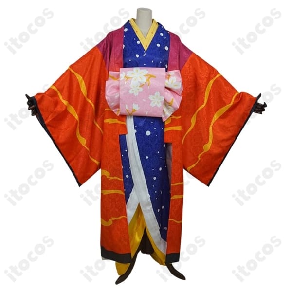 鬼滅の刃 遊郭編 鯉夏花魁 コスプレ衣装 高再現で着脱簡単、撮影映えする和装